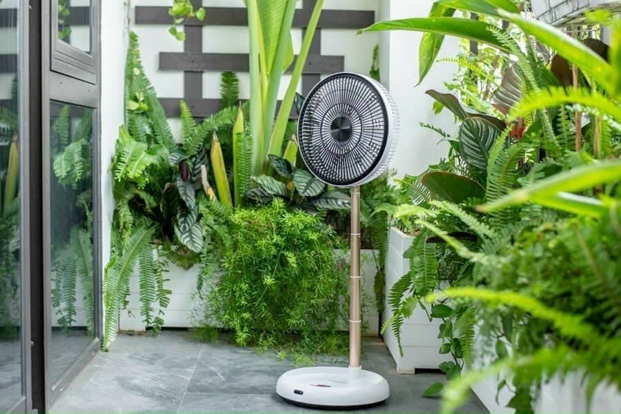 chế độ sạc pin của quạt gấp không dây