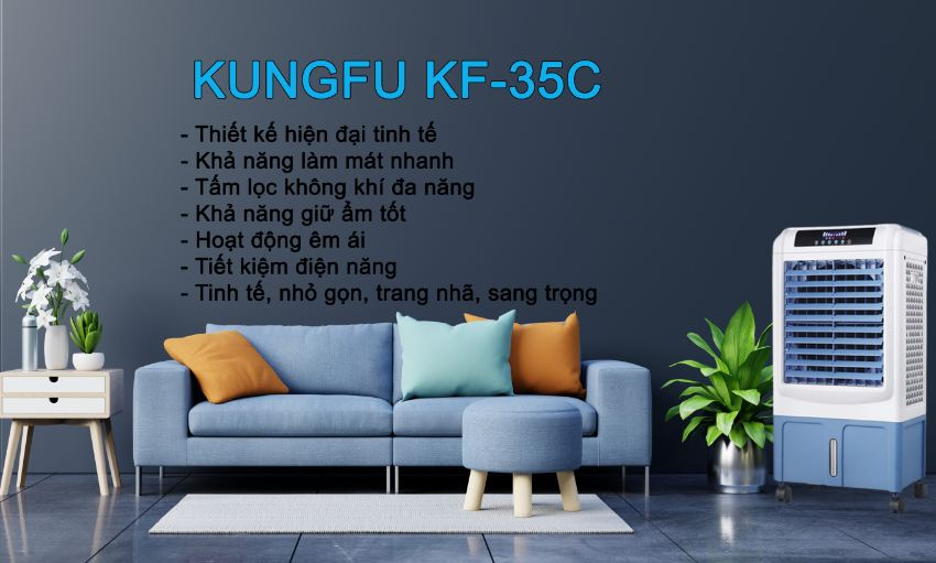 Máy làm mát không khí Kungfu KF-35C