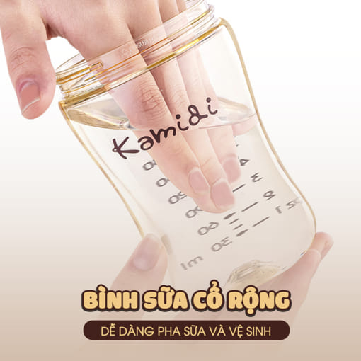 Bình Sữa Kamidi Nhựa PPSU 