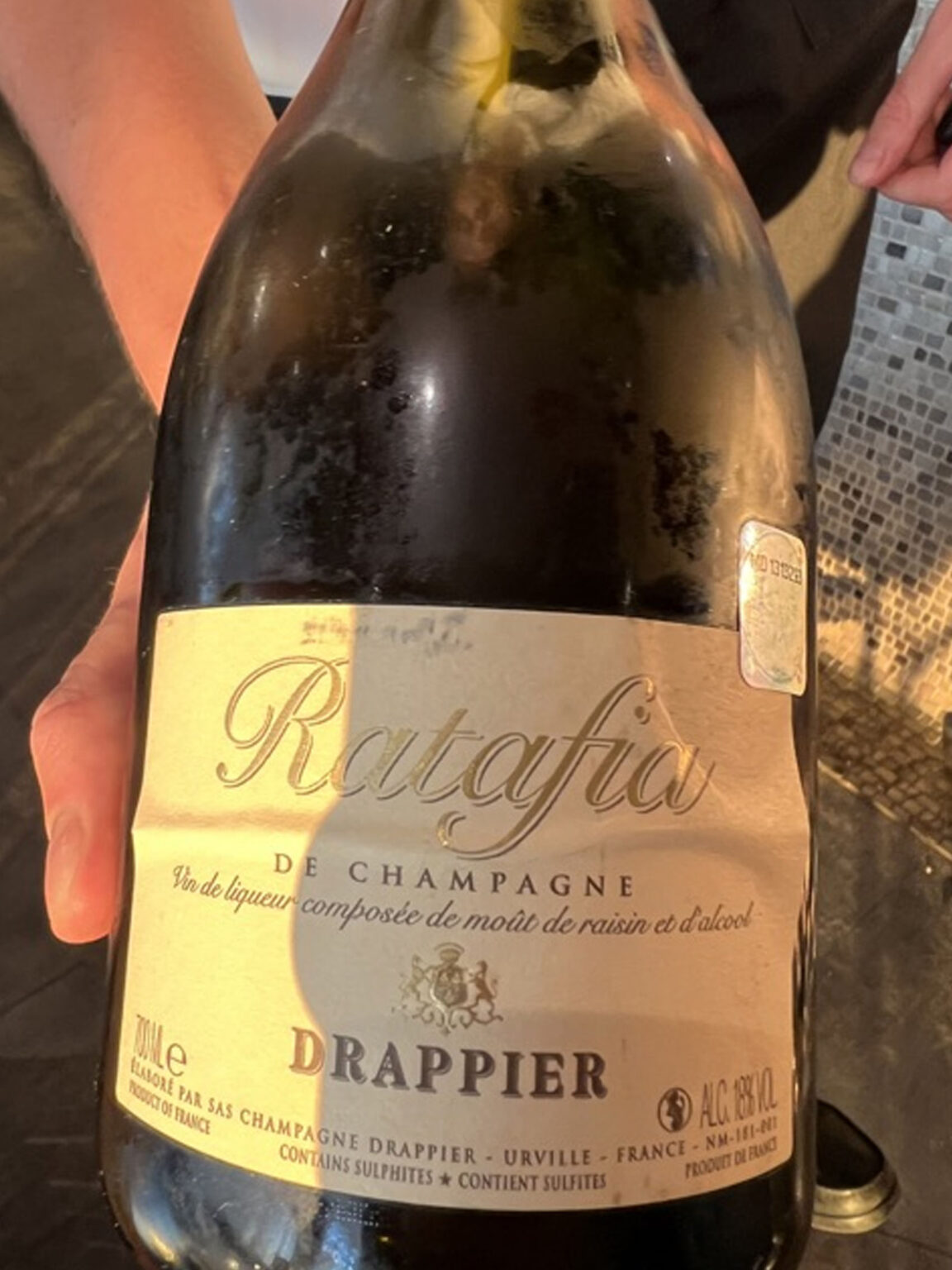 Rượu Champagne Drappier Ratafia de Champagne
