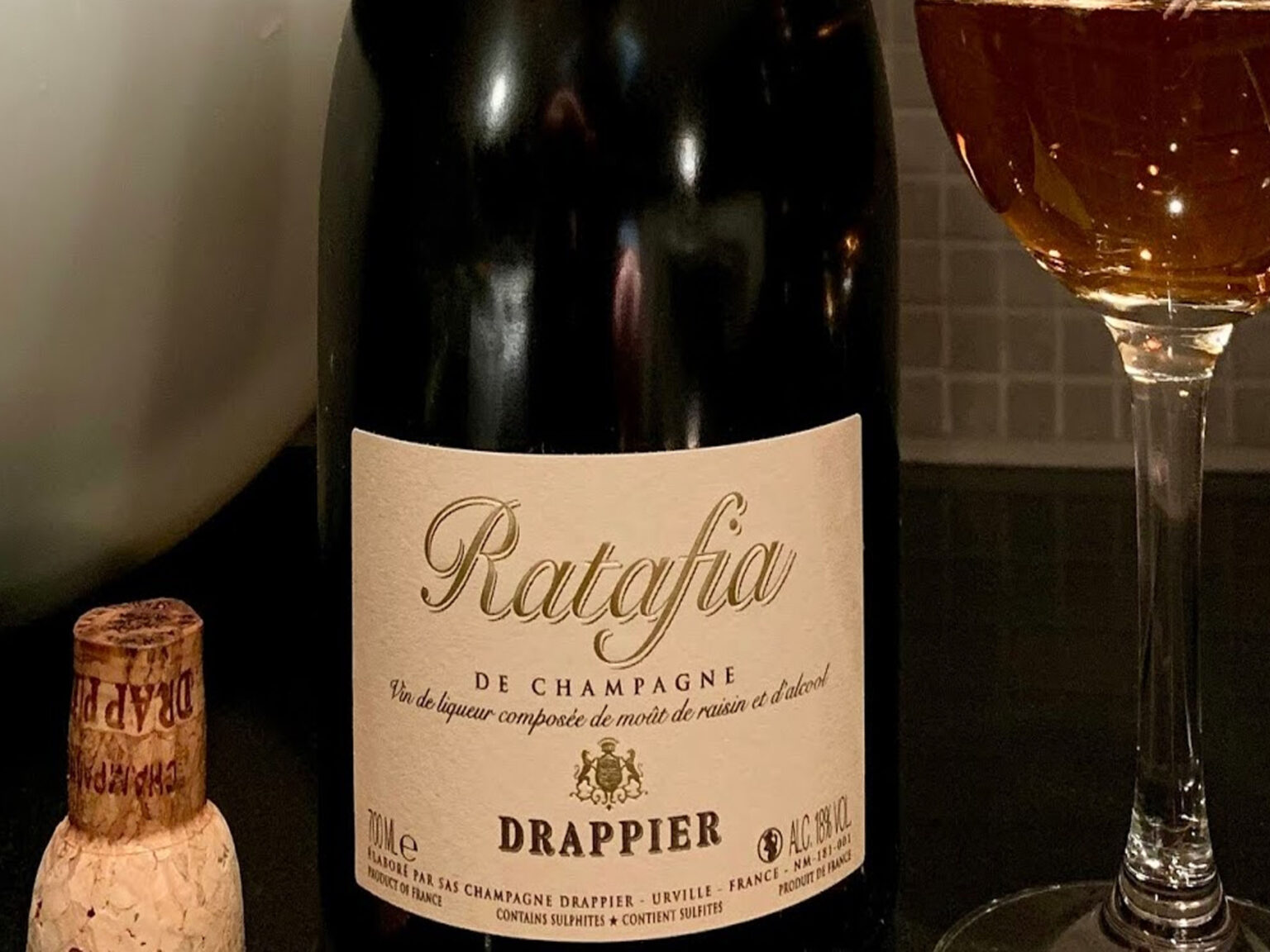 Rượu Champagne Drappier Ratafia de Champagne