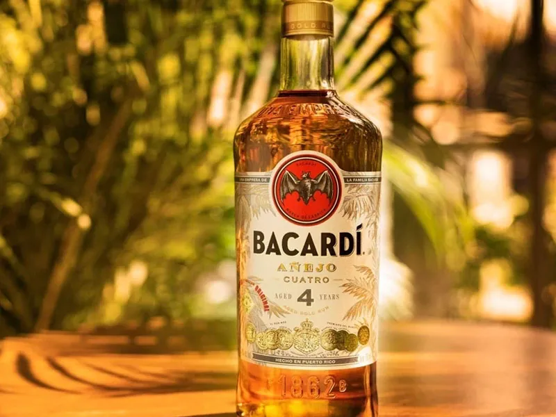 Bacardi anejo cuatro 4 năm