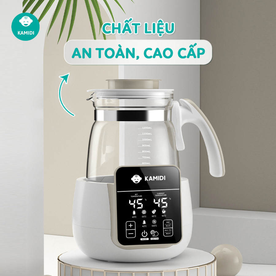 Máy Đun Nước Pha Sữa Kamidi Purity Đa Năng 