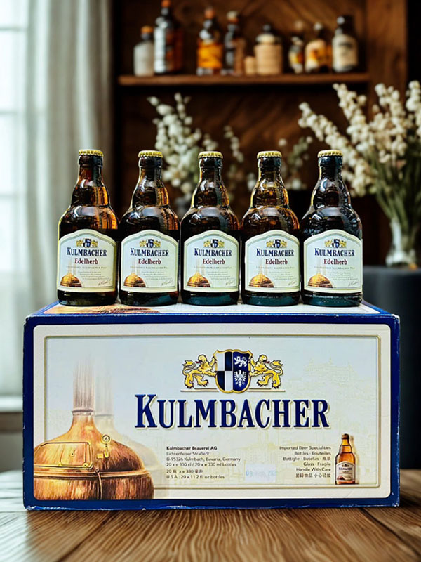 Bia chai kulmbacher edelherb pils