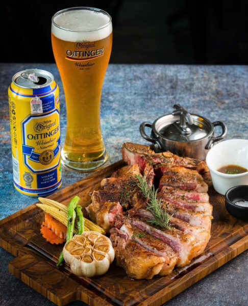 Bia Đức Oettinger Weissbier Béo Lon 500ml