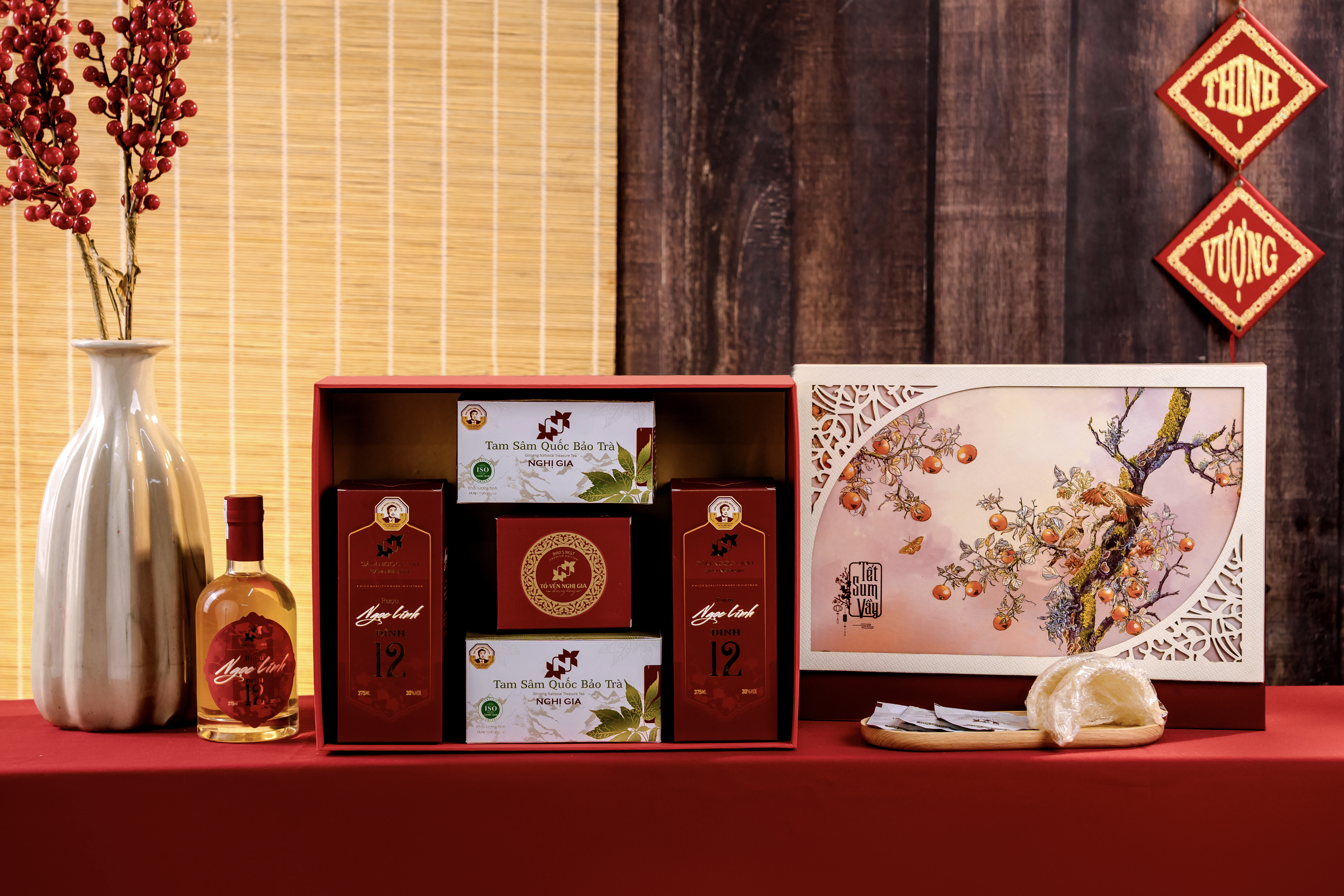 Set Quà Tết Sâm Ngọc Linh Yến Sào SNG4