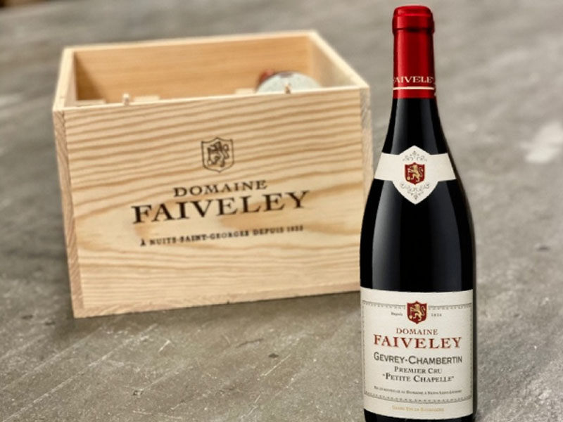 Rượu vang domaine faiveley gevrey chambertin premier cru petite chapelle 2014