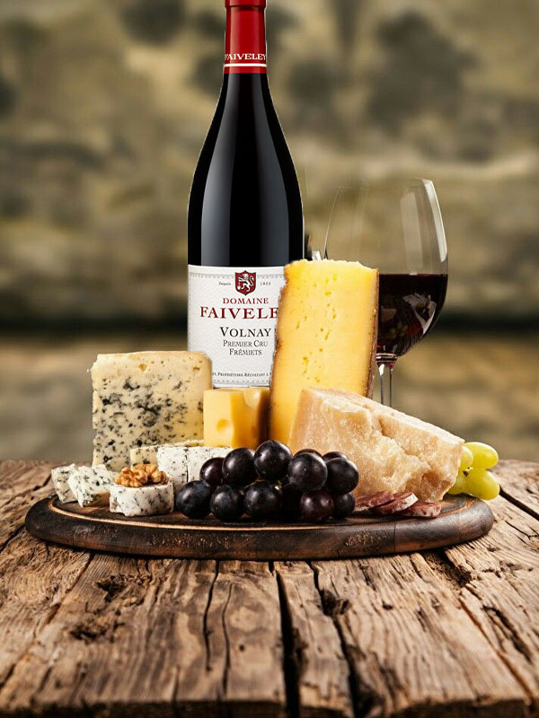 Rượu domaine faiveley frémiets volnay premier cru 2018