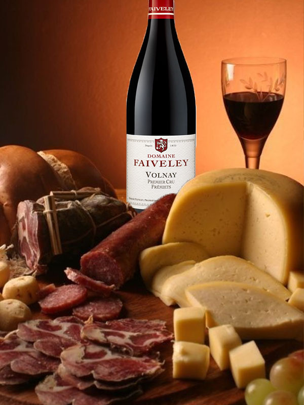 Rượu domaine faiveley frémiets volnay premier cru 2017