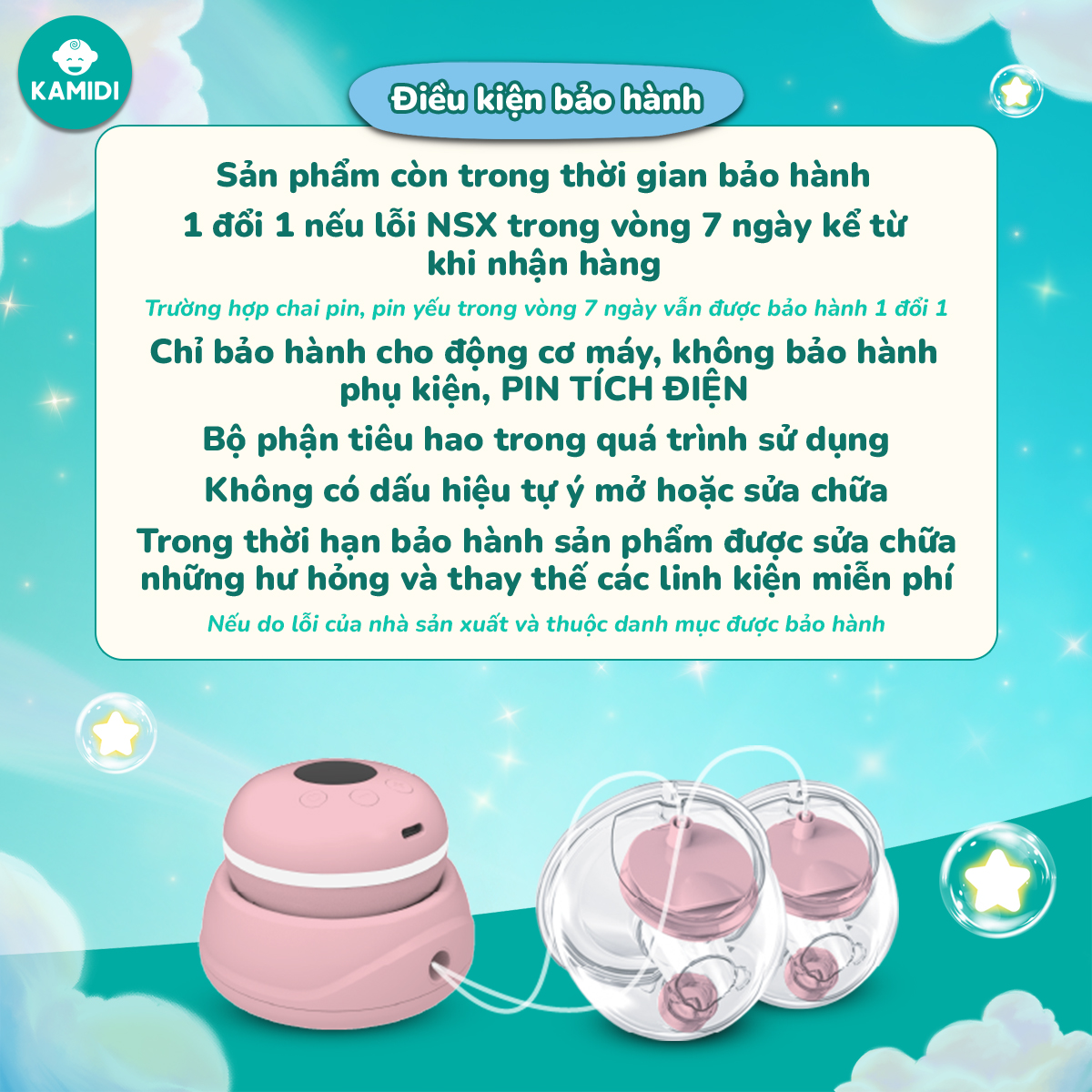 Máy hút sữa Kamidi Flow 2in1