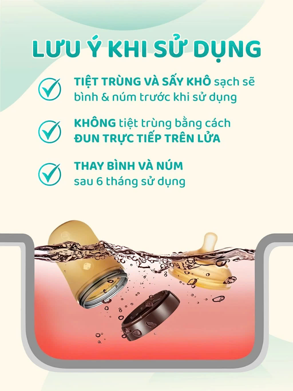 Bình Sữa Kamidi Silicone Nâu 