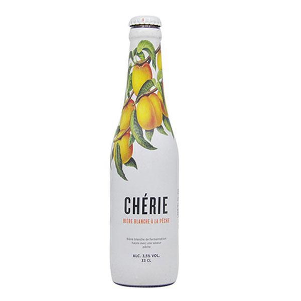 Bia Bỉ cherie peach (vị đào) 3.5%