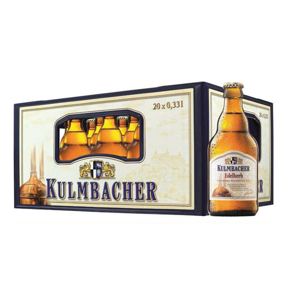 Bia Chai Kulmbacher Edelherb Pils Đức 330ml (4.9%)