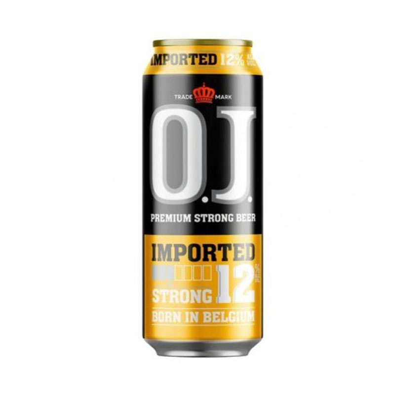Bia o.j strong imported 12%