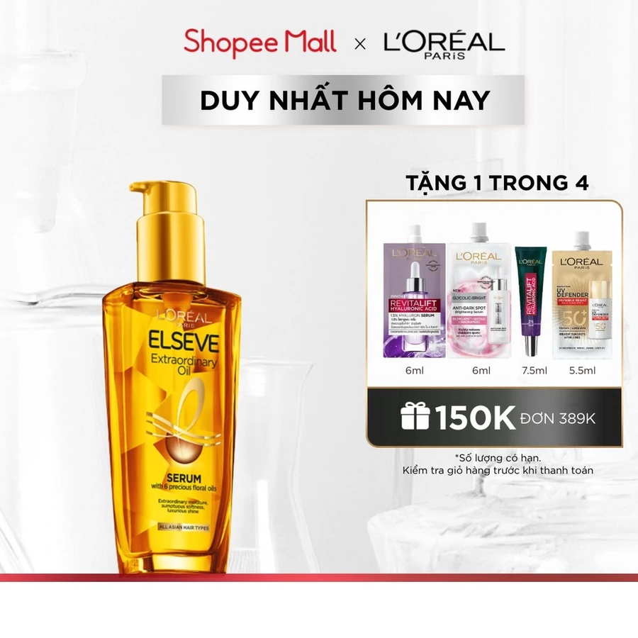 Dầu dưỡng tóc L'Oreal Paris Elseve Extraordinary Oil 100ml