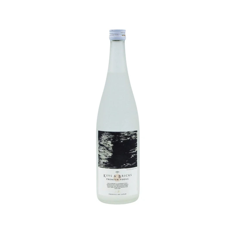 Keys & bricks premium japanese rice vodka