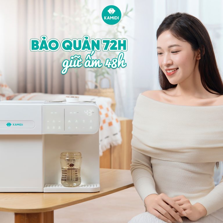 Máy đa năng tiệt trùng UV tích hợp đun nước pha sữa Kamidi Lux 1