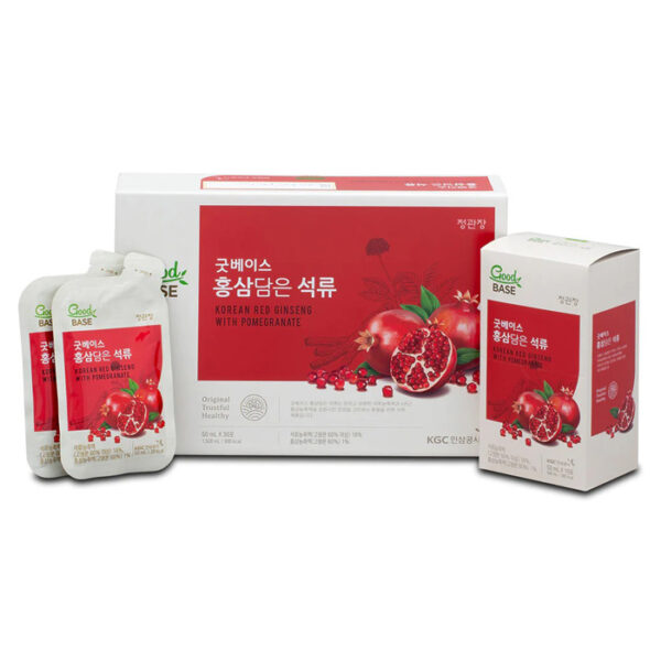 Nước Hồng Sâm KGC Goodbase Lựu Đỏ 50ml x 30 Gói