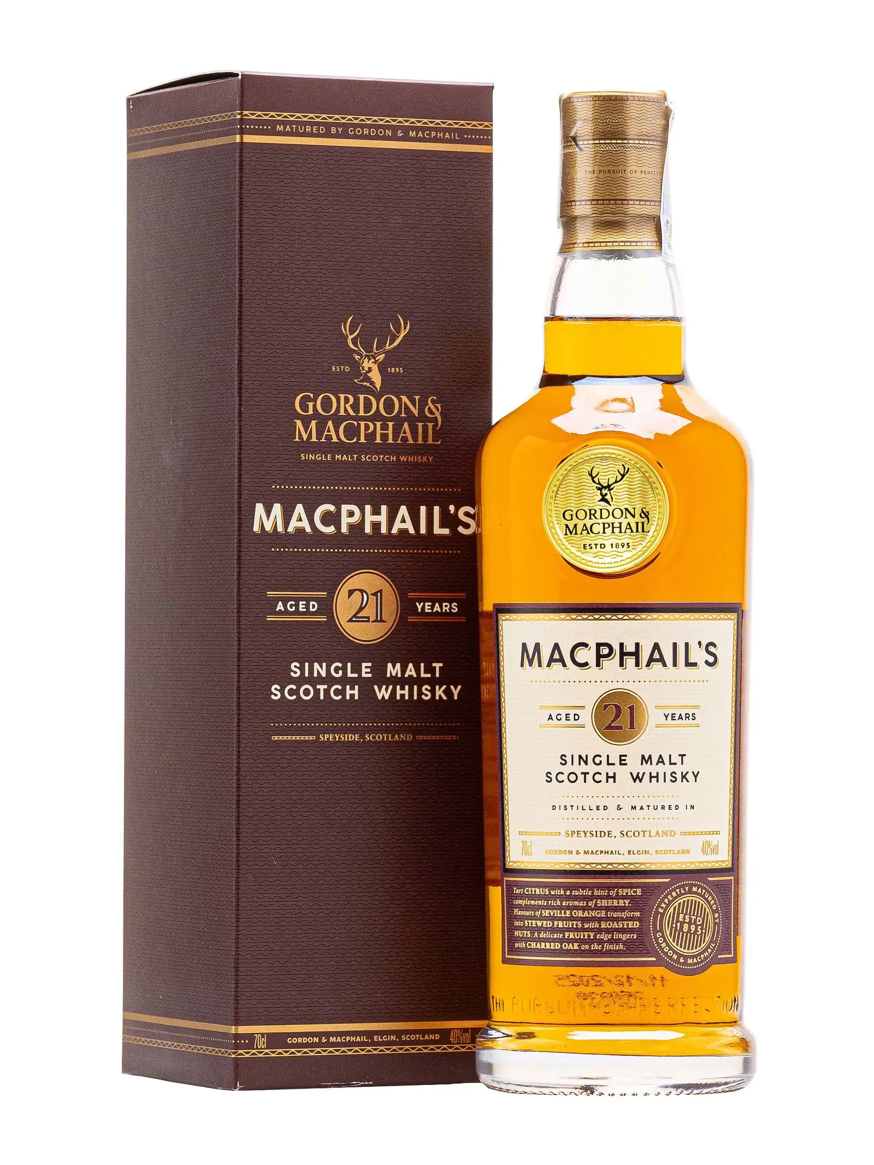 Rượu Whisky MacPhail's 21 năm