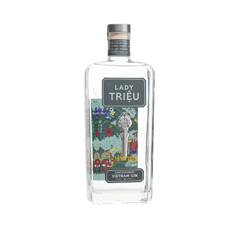 Rượu gin lady triệu