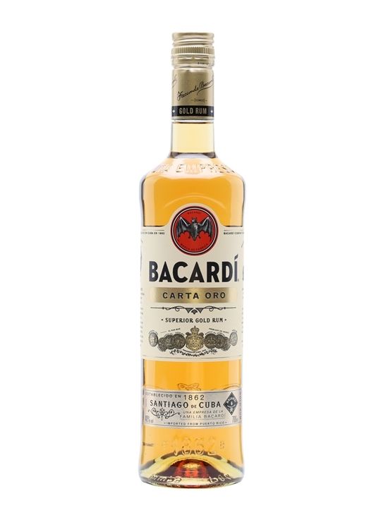 Rượu Rum Bacardi Carta Oro Gold 700ml