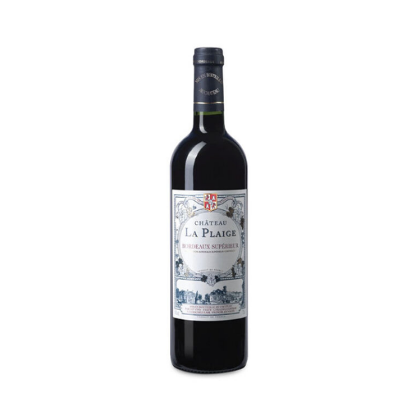 Rượu vang đỏ Pháp Chateau La Plaige Bordeaux Superieur 750ml