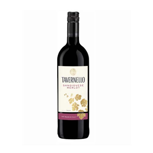 Rượu vang Tavernello Sangiovese Merlot Rubicone 2021