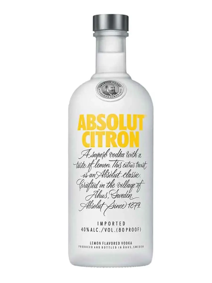 Rượu Vodka Absolut Citron