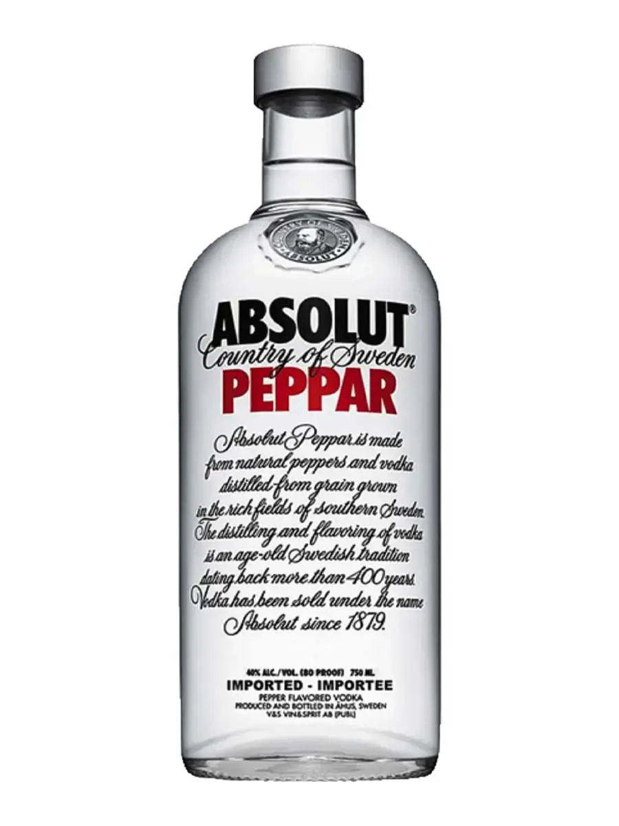 Rượu vodka Absolut Peppar