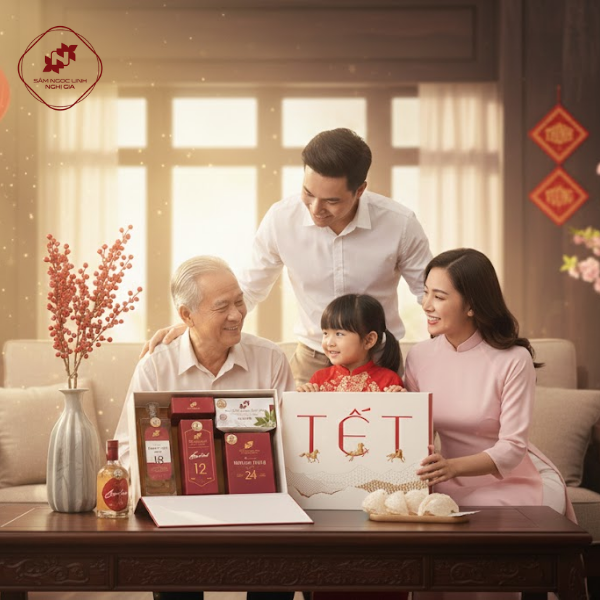 Set Quà Tết Sâm Ngọc Linh Yến Sào SNG2