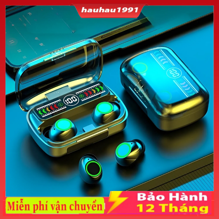 Tai nghe Bluetooth M100 / M10 5.3 tai nghe không dây giải mã kép / đồng bộ hóa video và âm thanh có độ trễ thấp