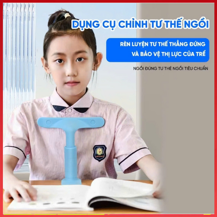 Giá Đỡ Chống Gù Lưng, Chống Cận Thị, Bảo Vệ Mắt, Chống Cong Vẹo Cột Sống, Điều Chỉnh Tư Thế Ngồi Đúng Hàng đẹp.