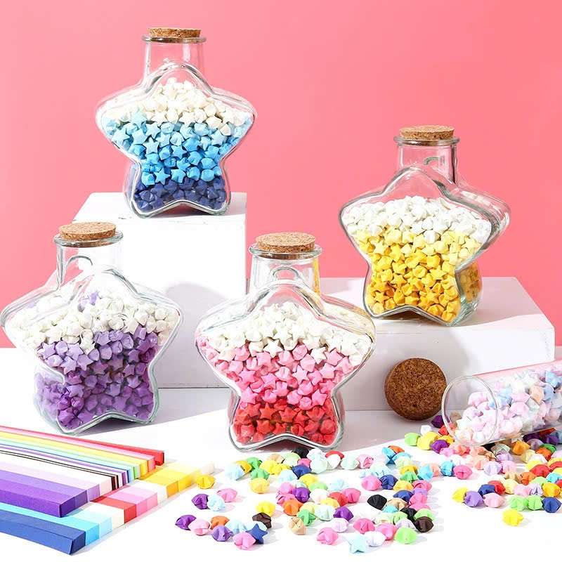 Lọ Điều Ước Trong Suốt Hình Ngôi Sao DIY Làm Quà Tặng Ý Nghĩa..