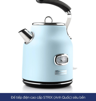 Ấm Điện Đun Nước Westinghouse WKWKH148 1.7L 2200W - Hàng Chính Hãng, Bảo Hành 12 Tháng