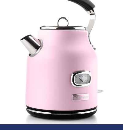 Ấm Điện Đun Nước Westinghouse WKWKH148 1.7L 2200W - Hàng Chính Hãng, Bảo Hành 12 Tháng