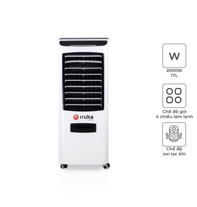 Quạt Làm Mát Và Lọc Không Khí Iruka I-99, Hàng Chính Hãng, Bảo Hành 12 Tháng