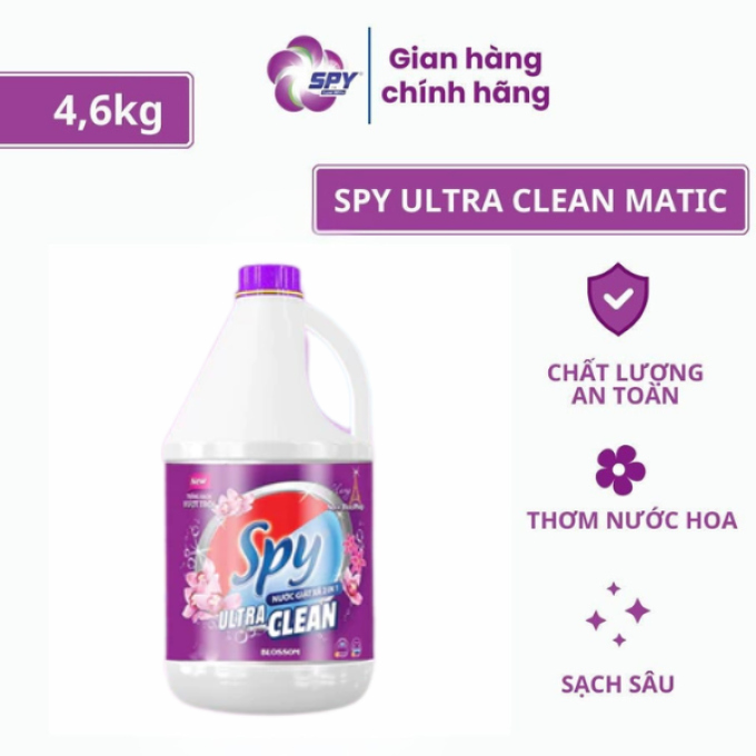 Máy Giặt Cửa Ngang SPY Matic Ultra Clean NGX 2 in 1 – 4.6Kg, Giặt Sạch Tiết Kiệm, Công Nghệ Hiện Đại